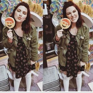 Brandy Melville Floral Babydoll Dress